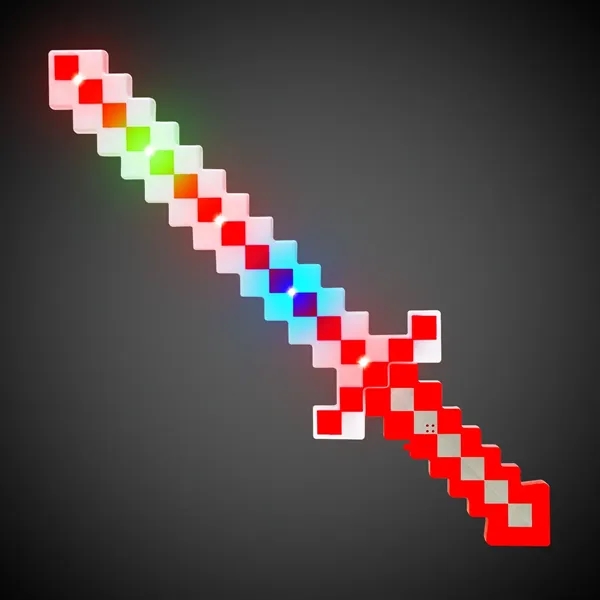 Blue light up pixel sword.... from ASI 42016 Brighter Promotions Inc