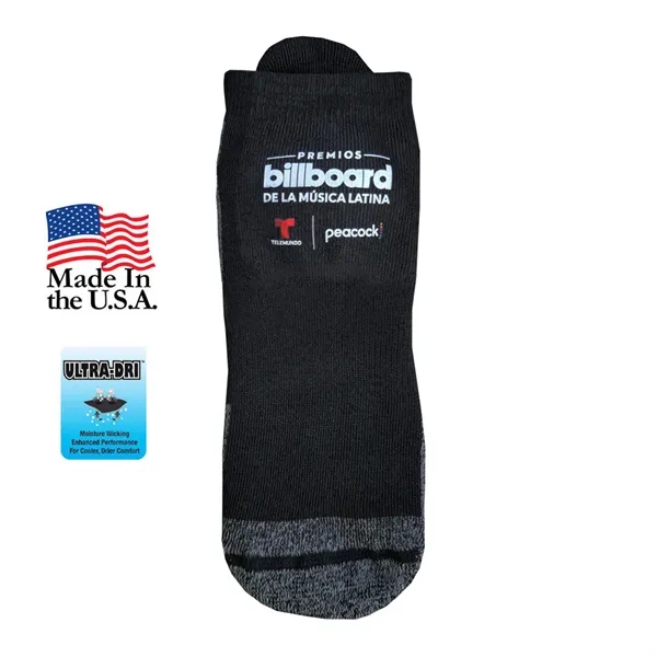 Pull Tab seamless toe moisture wicking socks made in the USA.... from ASI 90160 Suntex Industries