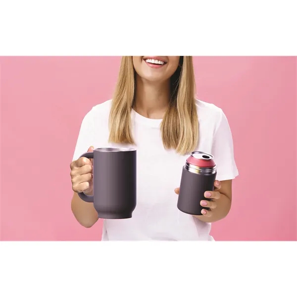 2 in 1 Bottle/Tumbler Combination with Handle and Detachable Can Cooler/Storage... from ASI 31518 ADNART