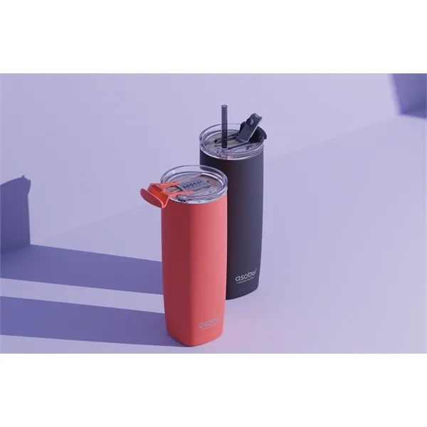 Stylish Travel Tumbler with a dual function lid for hot and... from ASI 31518 ADNART