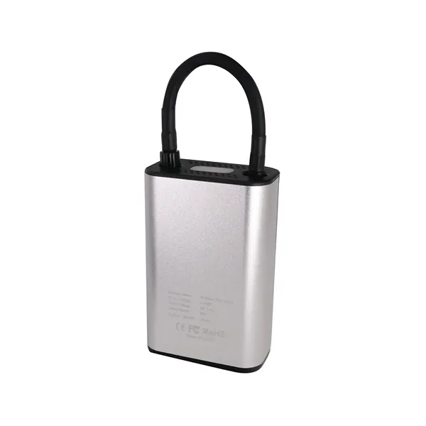 USB Chargeable portable tire inflator. High-Pressure Air Inflation Tube. Lighting/SOS Rescue... from ASI 63698 Justin Case®