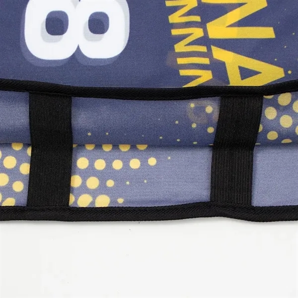 19" x 27.5" 115G polyester mesh sports bib with two-piece elastic... from ASI 36558 Aprons, Etc.