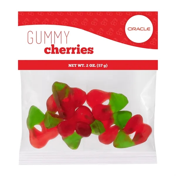 2oz bag of gummy cherries.... from ASI 71685 Midnite Snax®
