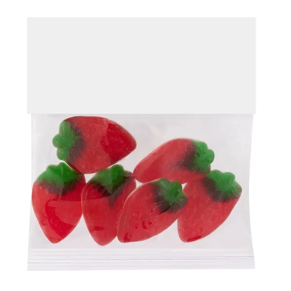 2oz bag of gummy strawberries.... from ASI 71685 Midnite Snax®