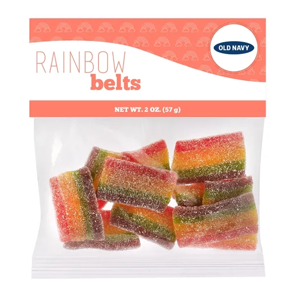 2oz Bag of rainbow sour bites.... from ASI 71685 Midnite Snax®