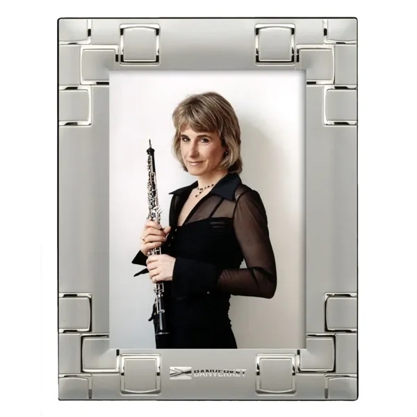 Satin and bright silver metal frame.... from ASI 84592 St Regis Group