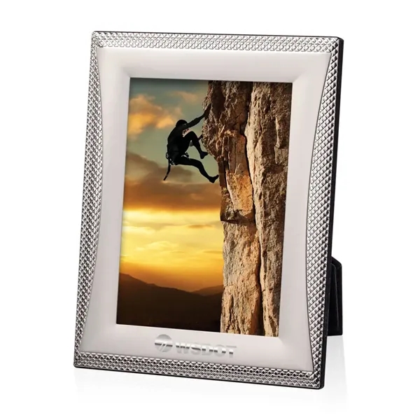 Satin and bright silver metal frame.... from ASI 84592 St Regis Group