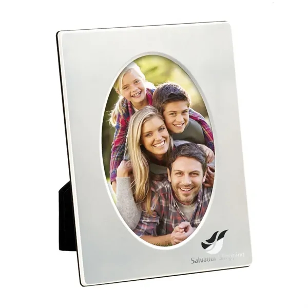 Satin silver frame with oval opening.... from ASI 84592 St Regis Group