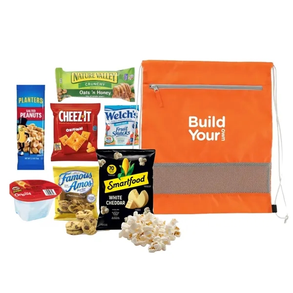 Recycled Drawstring Bag with Snacks... from ASI 89971 Stuff A Mug
