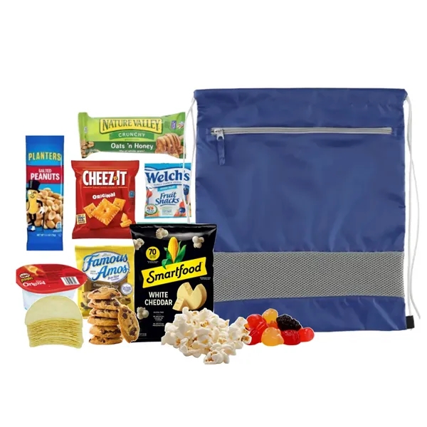 Recycled Drawstring Bag with Snacks... from ASI 89971 Stuff A Mug