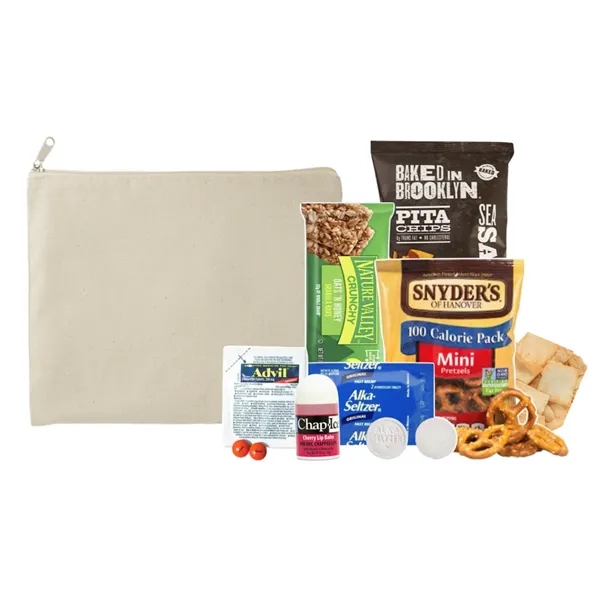 Cotton Pouch with Survival Hangover Needs... from ASI 89971 Stuff A Mug