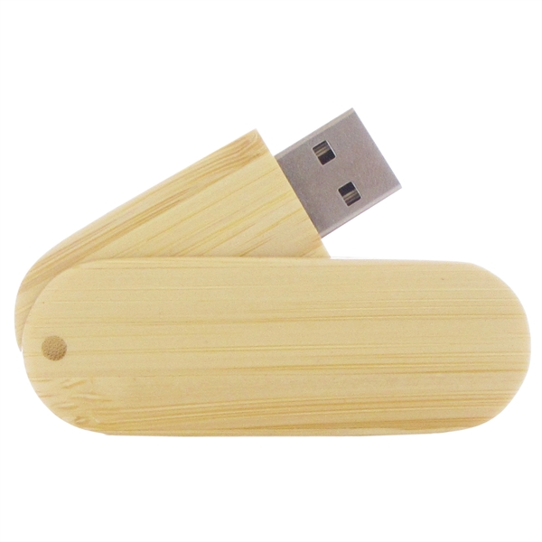 Eco-friendly bamboo USB flash drive.... from ASI 62124 iClick, Inc. / iClick®