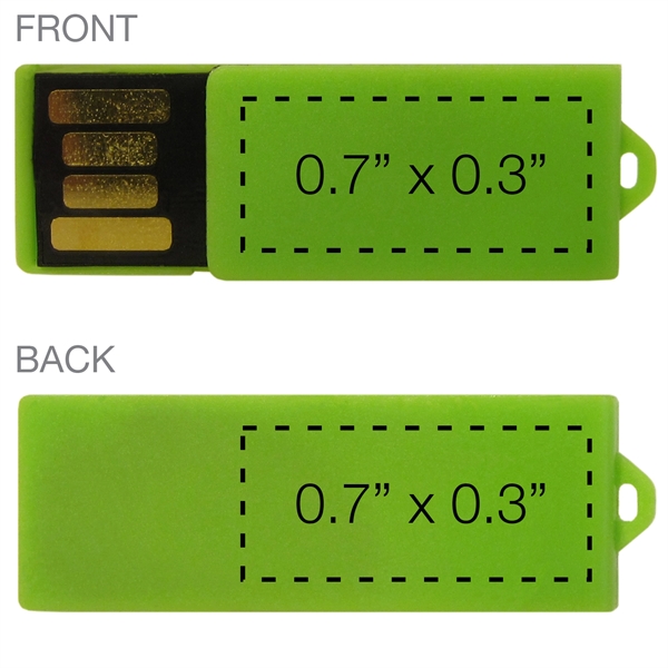 Lightweight and thin USB flash drive.... from ASI 62124 iClick, Inc. / iClick®