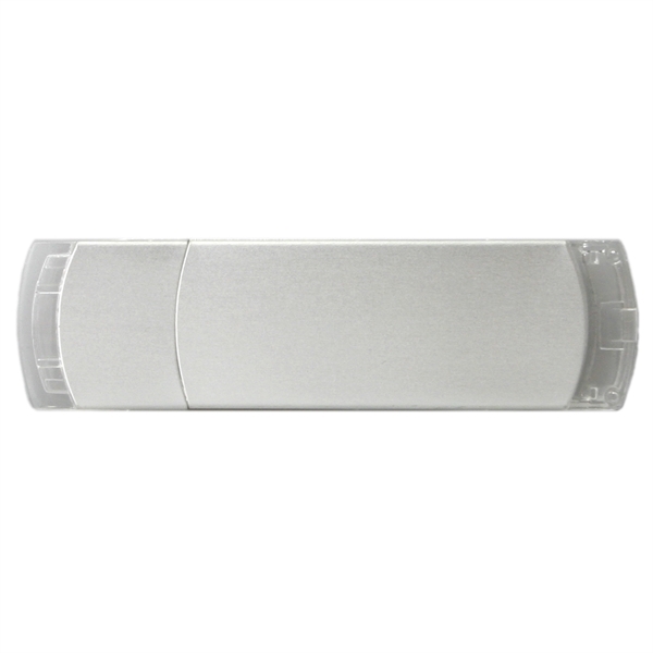 USB flash drive with a body of sleek, brushed aluminum.... from ASI 62124 iClick, Inc. / iClick®