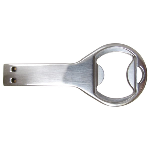 Aluminum bottle opener and USB flash drive in one.... from ASI 62124 iClick, Inc. / iClick®