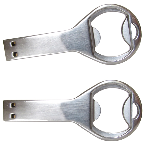 Aluminum bottle opener and USB flash drive in one.... from ASI 62124 iClick, Inc. / iClick®