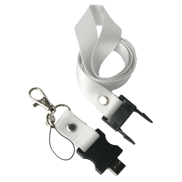 Lanyard and USB flash drive in one... from ASI 62124 iClick, Inc. / iClick®