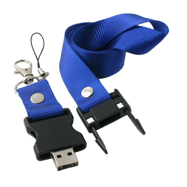 Lanyard and USB flash drive in one... from ASI 62124 iClick, Inc. / iClick®