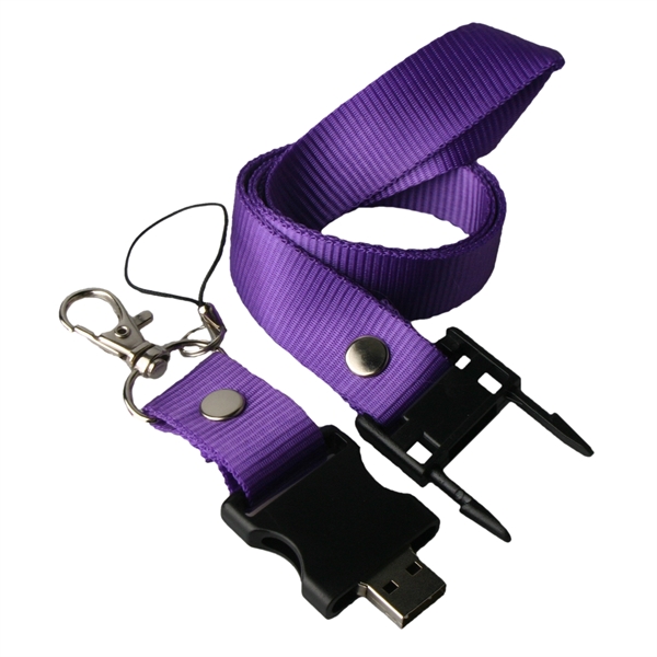 Lanyard and USB flash drive in one... from ASI 62124 iClick, Inc. / iClick®