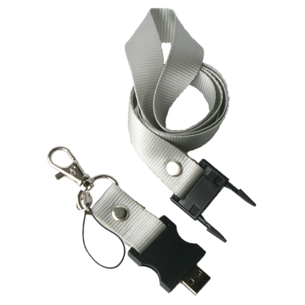 Lanyard and USB flash drive in one... from ASI 62124 iClick, Inc. / iClick®