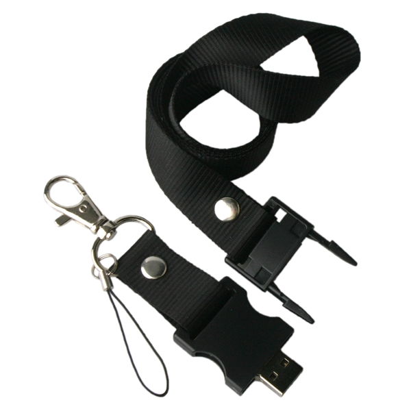 Lanyard and USB flash drive in one... from ASI 62124 iClick, Inc. / iClick®