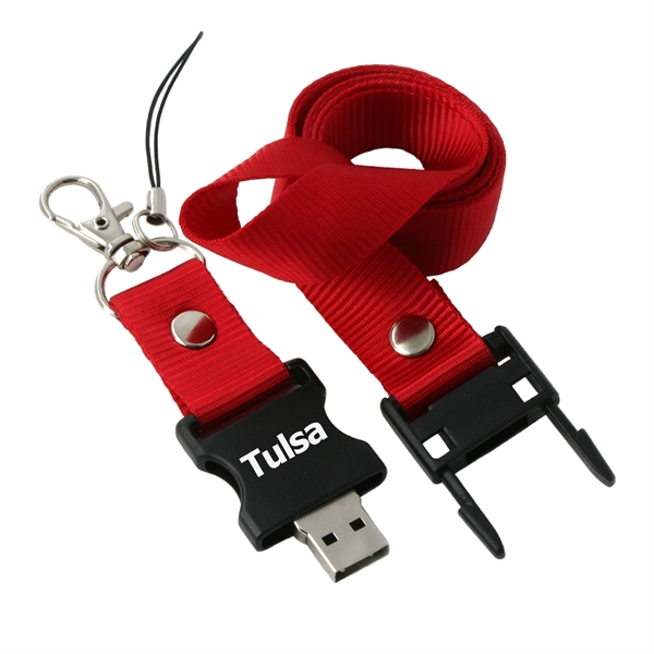 Lanyard and USB flash drive in one... from ASI 62124 iClick, Inc. / iClick®