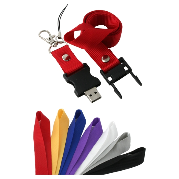 Lanyard and USB flash drive in one... from ASI 62124 iClick, Inc. / iClick®