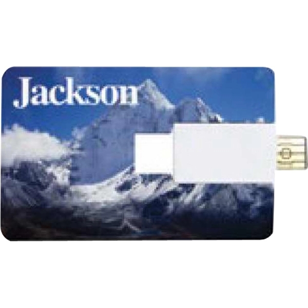Plastic credit card shape USB flash drive.... from ASI 62124 iClick, Inc. / iClick®