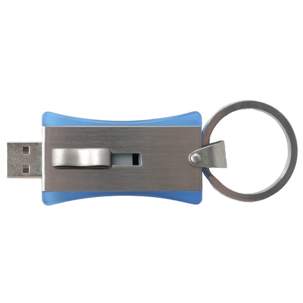 USB flash drive with oversized keyring.... from ASI 62124 iClick, Inc. / iClick®