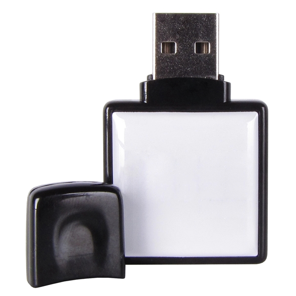 USB flash drive with epoxy dome sticker.... from ASI 62124 iClick, Inc. / iClick®