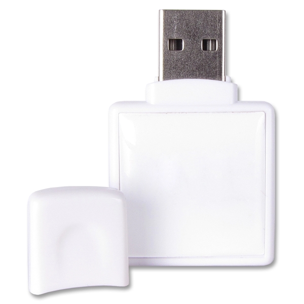 USB flash drive with epoxy dome sticker.... from ASI 62124 iClick, Inc. / iClick®