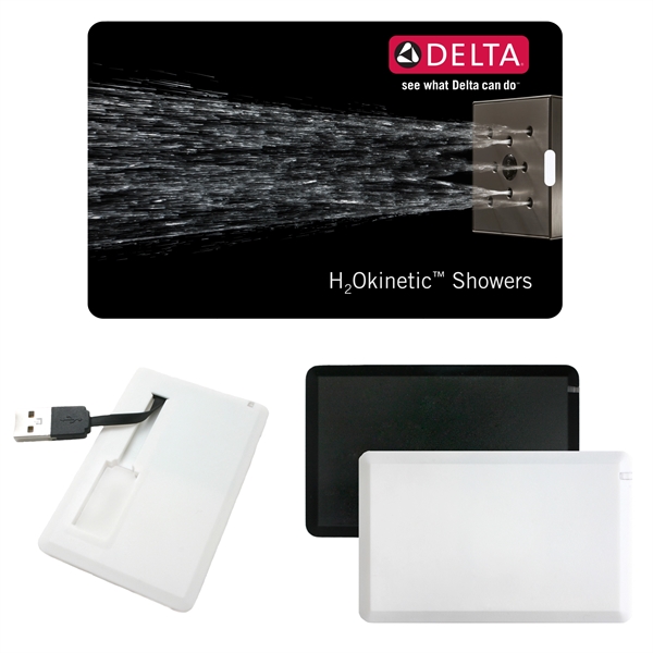 Plastic credit card style USB flash drive.... from ASI 62124 iClick, Inc. / iClick®