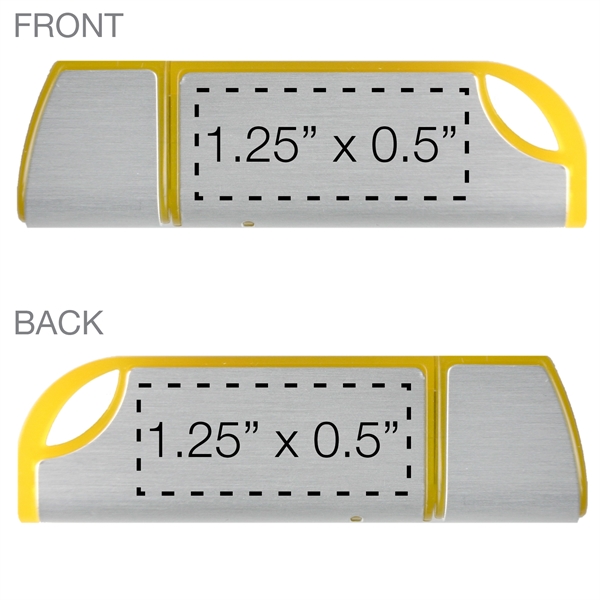 USB flash drive. Dimensions: 2.75" x 0.8" x 0.35".... from ASI 62124 iClick, Inc. / iClick®