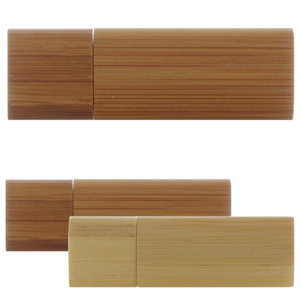 USB flash drive made of eco-friendly bamboo (a renewable resource).... from ASI 62124 iClick, Inc. / iClick®