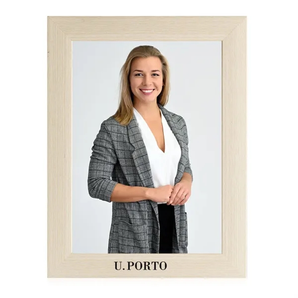 Light oak wood-grain finish frame.... from ASI 84592 St Regis Group