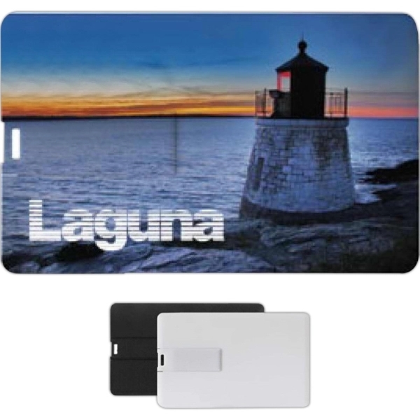 Credit Card Sized USB Drive. Dimensions: 3.28" x 2.05" x 0.08".... from ASI 62124 iClick, Inc. / iClick®