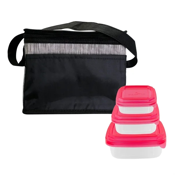 Black Graph Portion Control Lunch Set... from ASI 30208 A P Specialties / AP Specialties