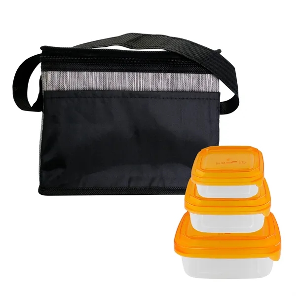 Black Graph Portion Control Lunch Set... from ASI 30208 A P Specialties / AP Specialties