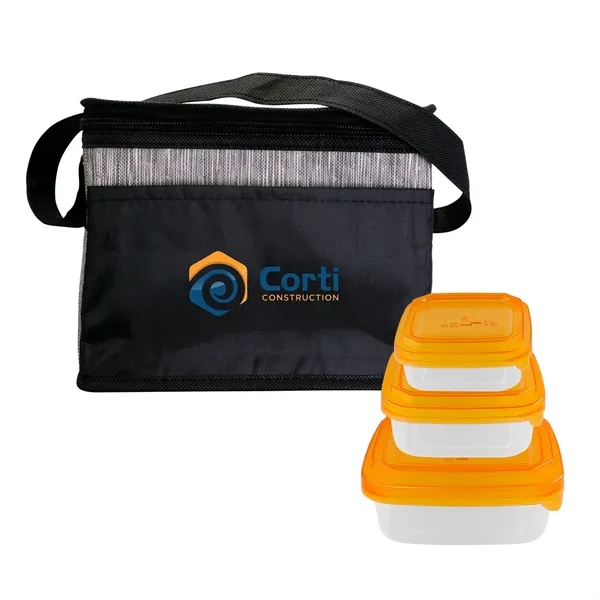 Black Graph Portion Control Lunch Set... from ASI 30208 A P Specialties / AP Specialties