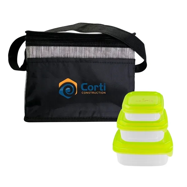 Black Graph Portion Control Lunch Set... from ASI 30208 A P Specialties / AP Specialties