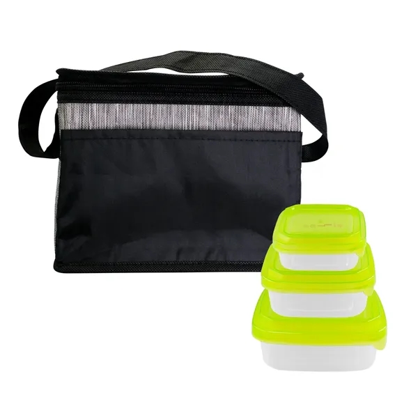 Black Graph Portion Control Lunch Set... from ASI 30208 A P Specialties / AP Specialties