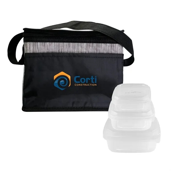 Black Graph Portion Control Lunch Set... from ASI 30208 A P Specialties / AP Specialties