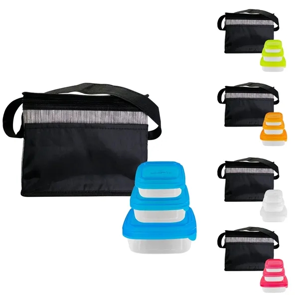 Black Graph Portion Control Lunch Set... from ASI 30208 A P Specialties / AP Specialties