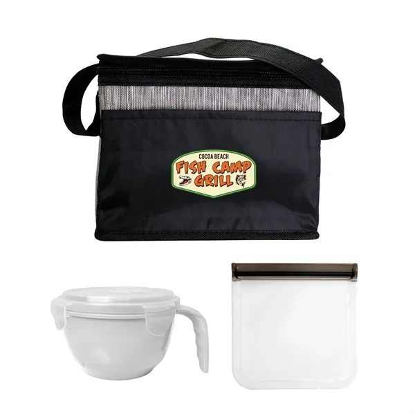 Black Graph Noodle & Sandwich Set... from ASI 30208 A P Specialties / AP Specialties