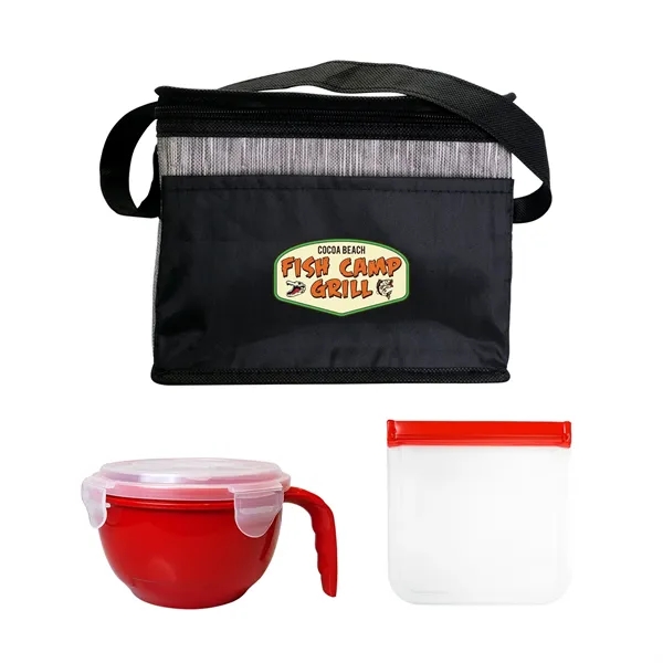 Black Graph Noodle & Sandwich Set... from ASI 30208 A P Specialties / AP Specialties