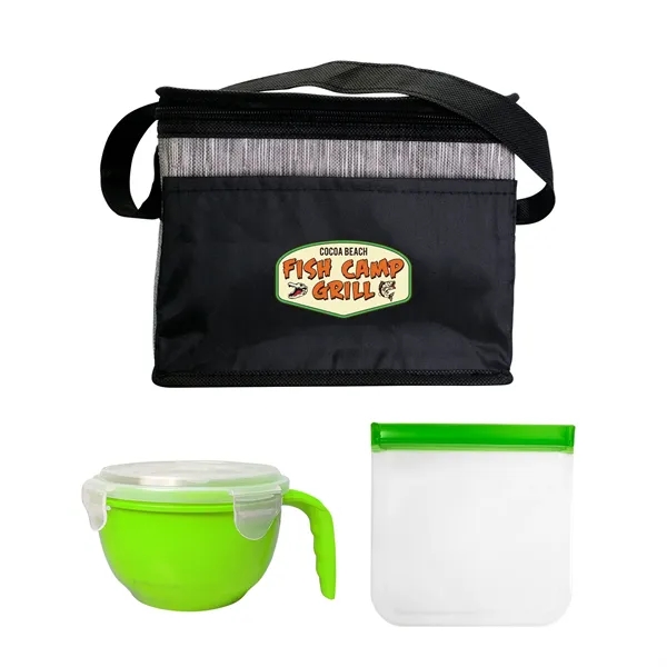 Black Graph Noodle & Sandwich Set... from ASI 30208 A P Specialties / AP Specialties