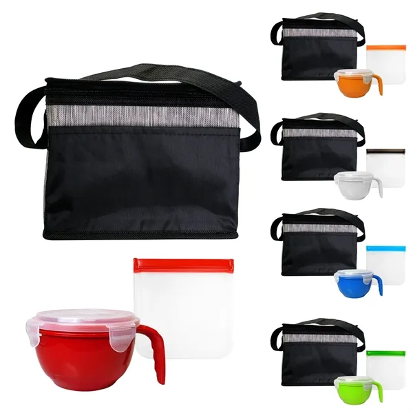 Black Graph Noodle & Sandwich Set... from ASI 30208 A P Specialties / AP Specialties