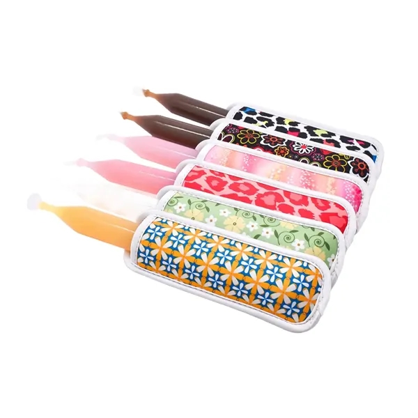 Neoprene popsicle cooler plus full color sublimation printing on whole outside... from ASI 37218 Athena Promo (tm)