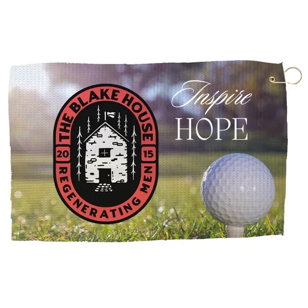 Textured finished waffle towel. Tough on dirt, mud, sand and grass... from ASI 38120 Ball Pro / Diversified Quality Kitchenware