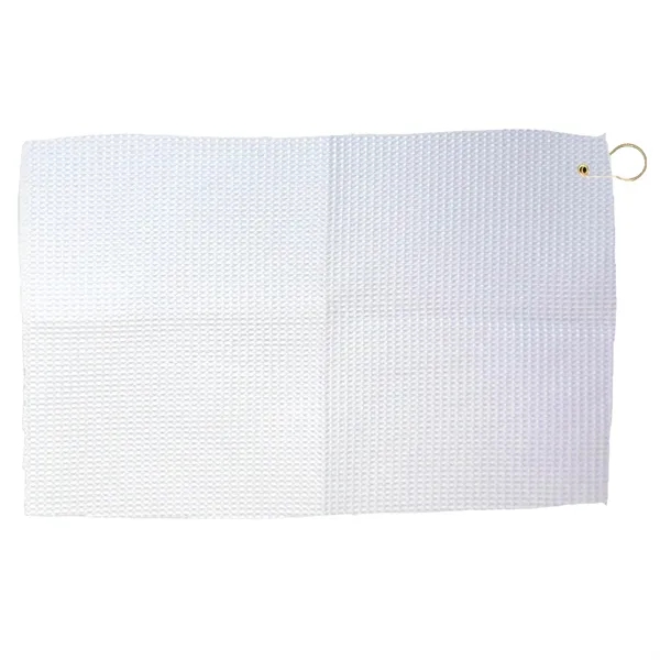 Textured finished waffle towel. Tough on dirt, mud, sand and grass... from ASI 38120 Ball Pro / Diversified Quality Kitchenware